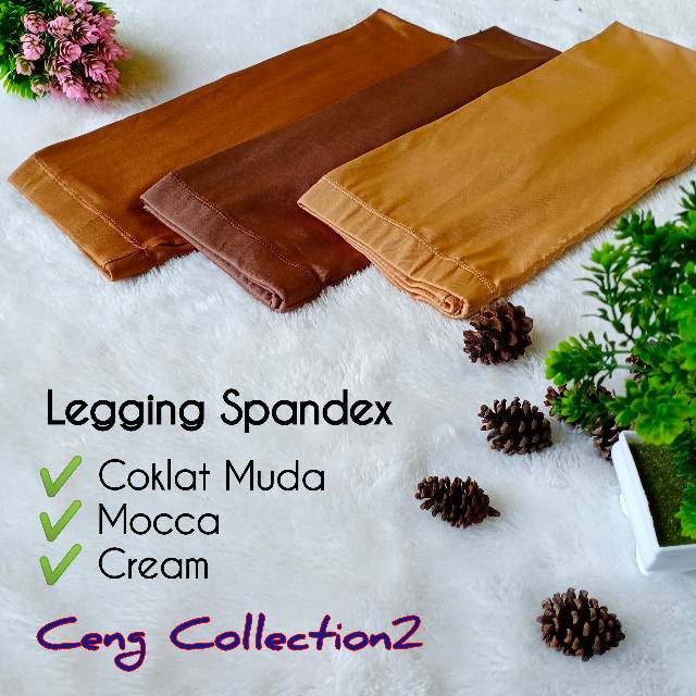 Legging Panjang Spandek size standar warna Lengkap