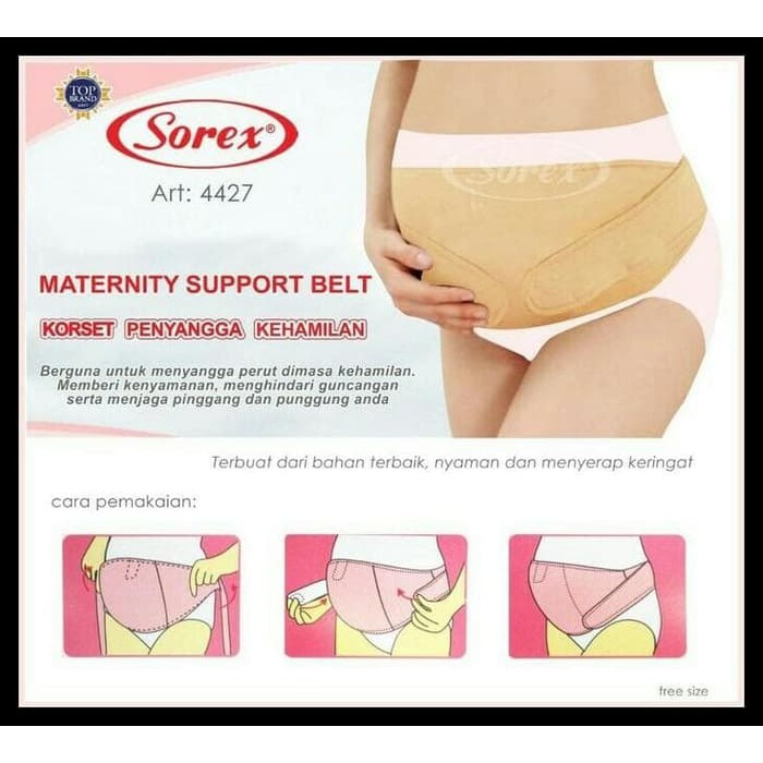 Sorex Maternity Belt Model Besar - Korset Penyangga Kehamilan Sorex 4427