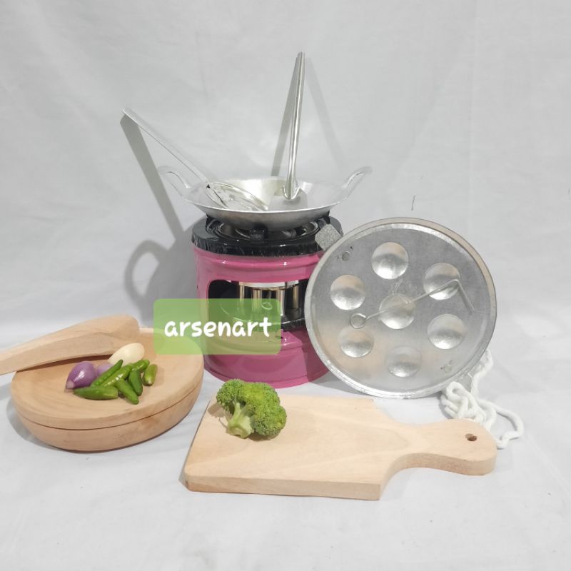 Mainan Masak Masakan Jadul Mainan Tradisional Versi Mini Mainan Anak P. Cobek 02 Real Pict