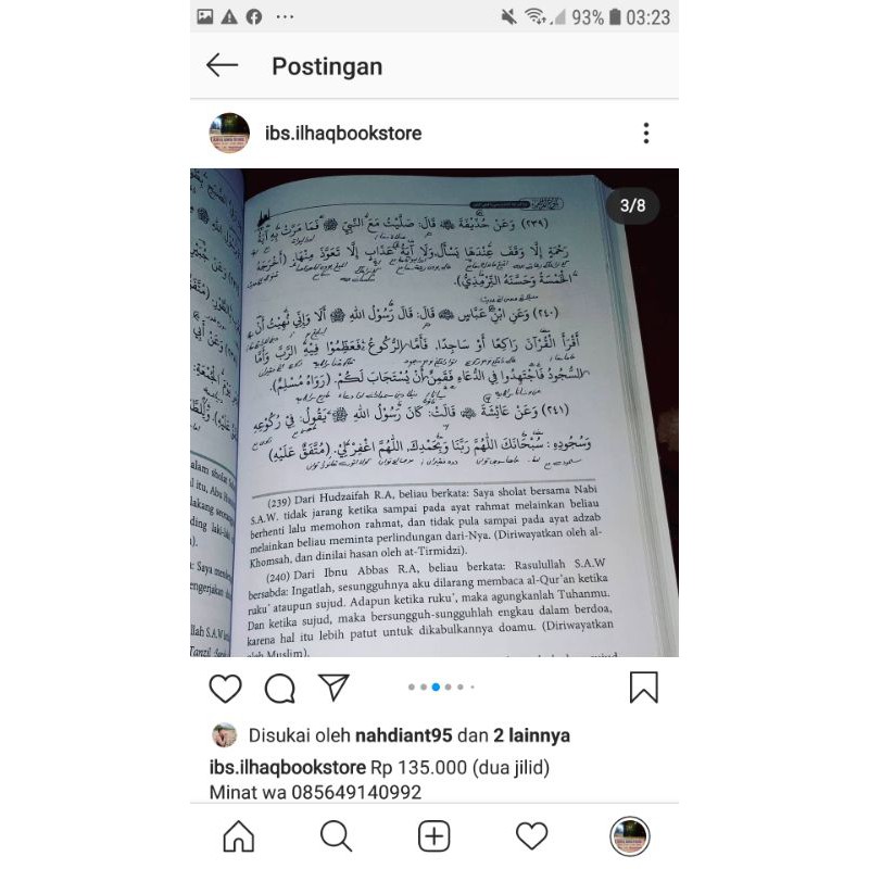 Bulughul Marom ( bulughul maram lengkap terjemah dan makna pesantren )