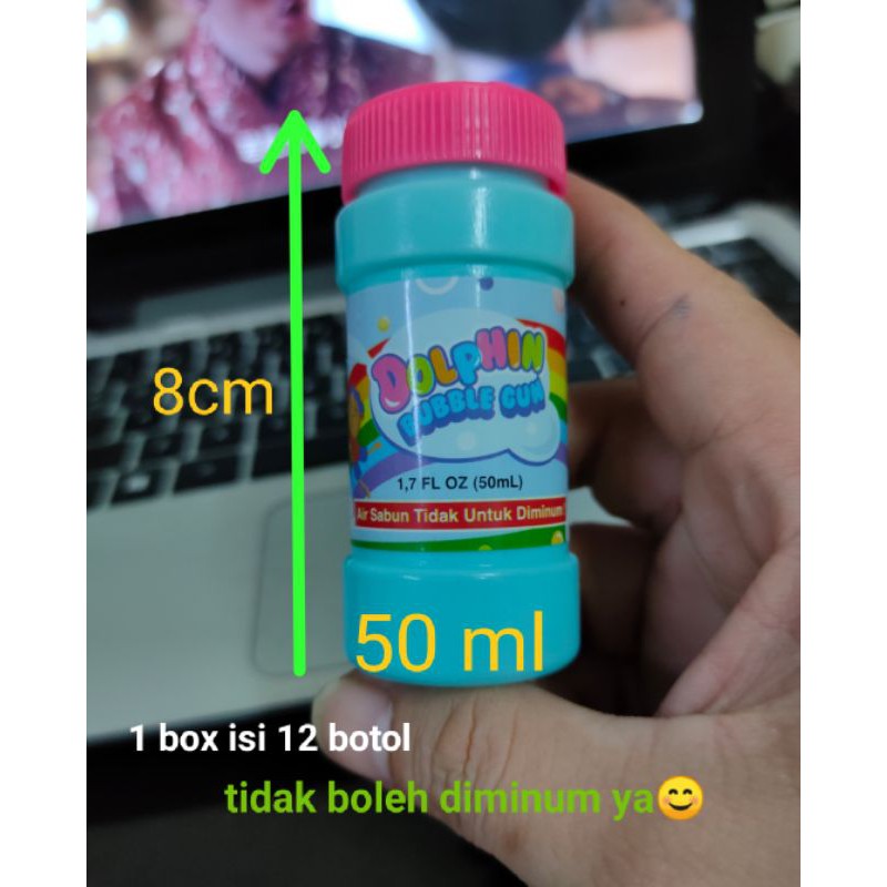 Sabun Refill Isi Ulang Bubble camera (Gelembung Banyak + Awet)