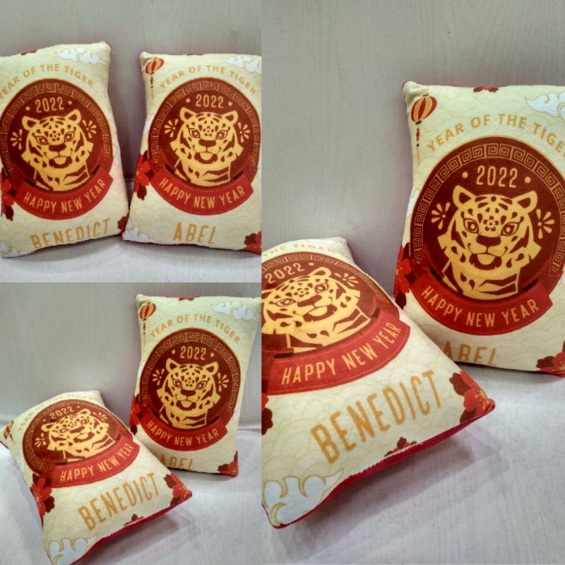 

bantal Chinese new year imlek 2022/bantal imlek sincia/kado imlek custom