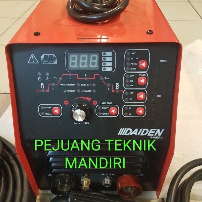 MESIN LAS ARGON DAIDEN TIG 200 AC/DC DAIDEN TIG 200 AC DC DAIDEN ACDC