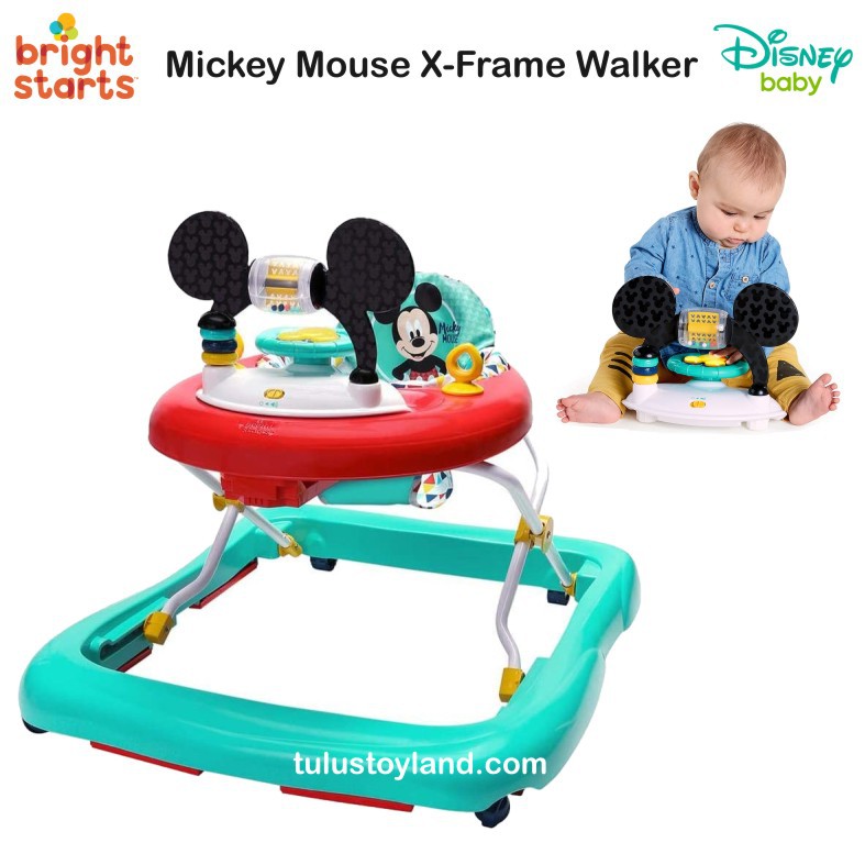 Baby Walker Bright Starts Mickey Mouse X Frame Walker Disney Baby Happy Triangles Activity Station