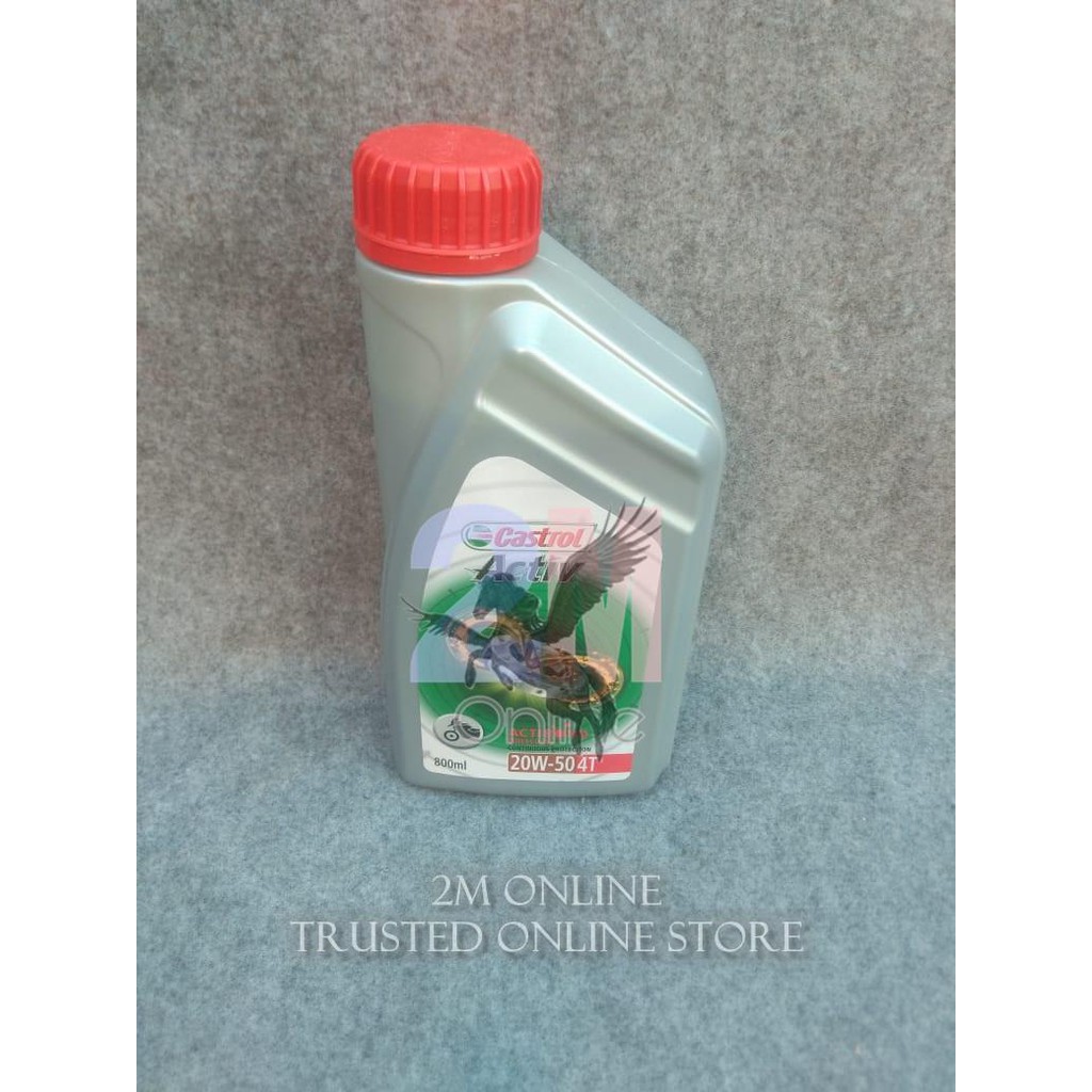 Mdr OLI MESIN 4T CASTROL ACTIV ACTIBOND 20W-50 0.8L