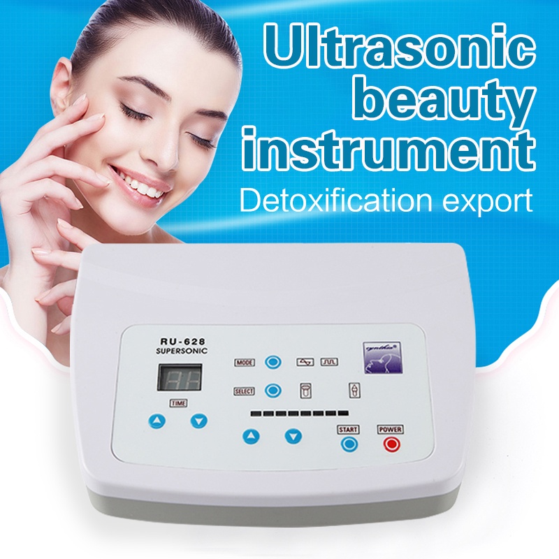 COD Alat Detox Wajah Ultrasound 2in1 Flek Jerawat Kerutan Fisioterapi Hilangkan Kantung Mata