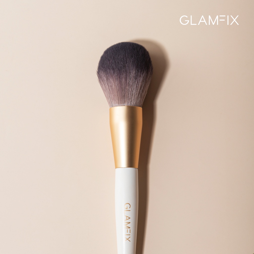 ★ BB ★  GLAMFIX Classic Powder Brush Make Up 1 Pcs - Kuas Make Up Bedak | GLAM FIX Alat Kecantikan Makeup by YOU