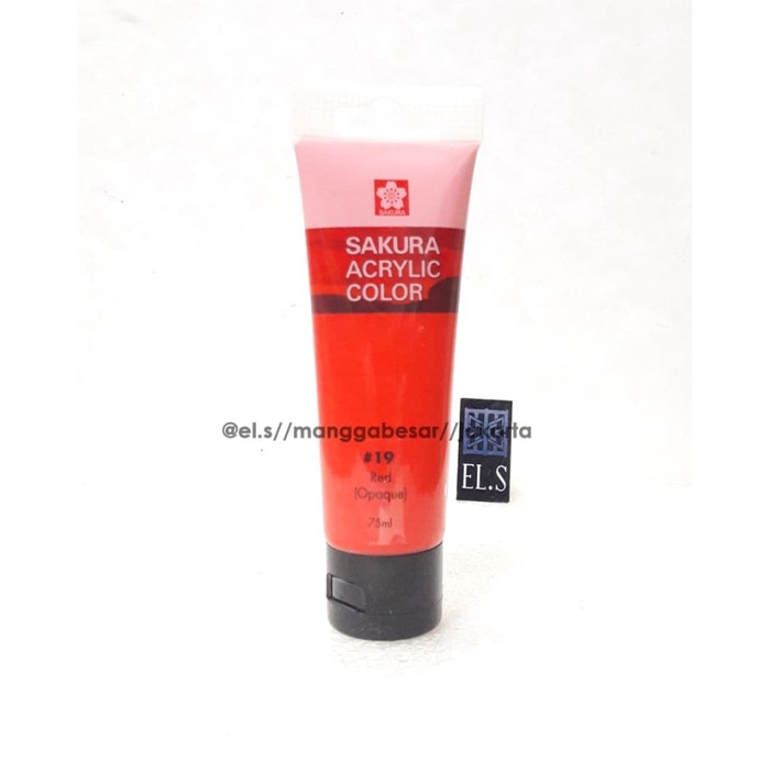 

Hemat Sakura Acrylic Paint Red ( Cat Acrylic ) Diskon