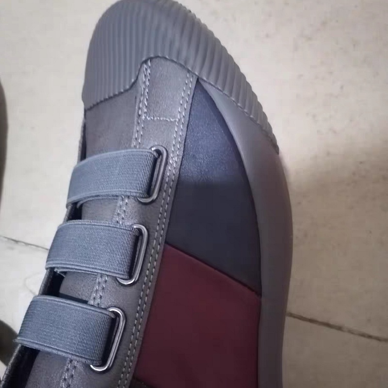 Modern Santai Kuliah Sepatu Kets Pantofel Pria Kanvas Pantofel Kerja Karet Sepatu Slip On Cowok Tanpa Tali Keren 183