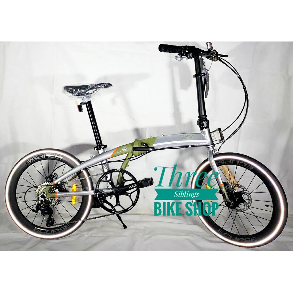 SEPEDA LIPAT ELEMENT ECOSMO 10 SAVE THE EARTH SOPHIA LATJUBA EDITION 20 INCH SHIMANO TIAGRA 10 SPEED
