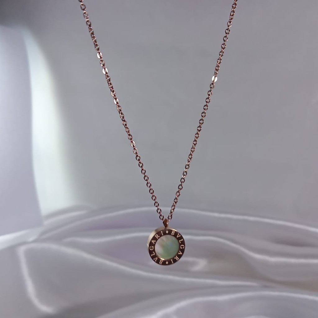 Kalung Wanita Liontin Fashion Korea Impor Ori Titanium Anti Karat KT209