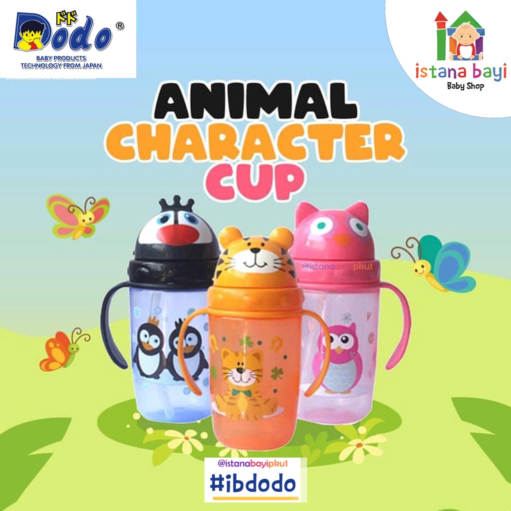 Dodo Animal Karakter /Botol minum anak DDC008