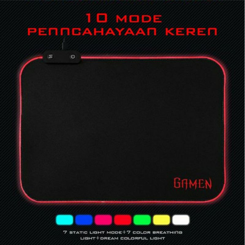 Gamen GP-Halo RGB Gaming Mousepad