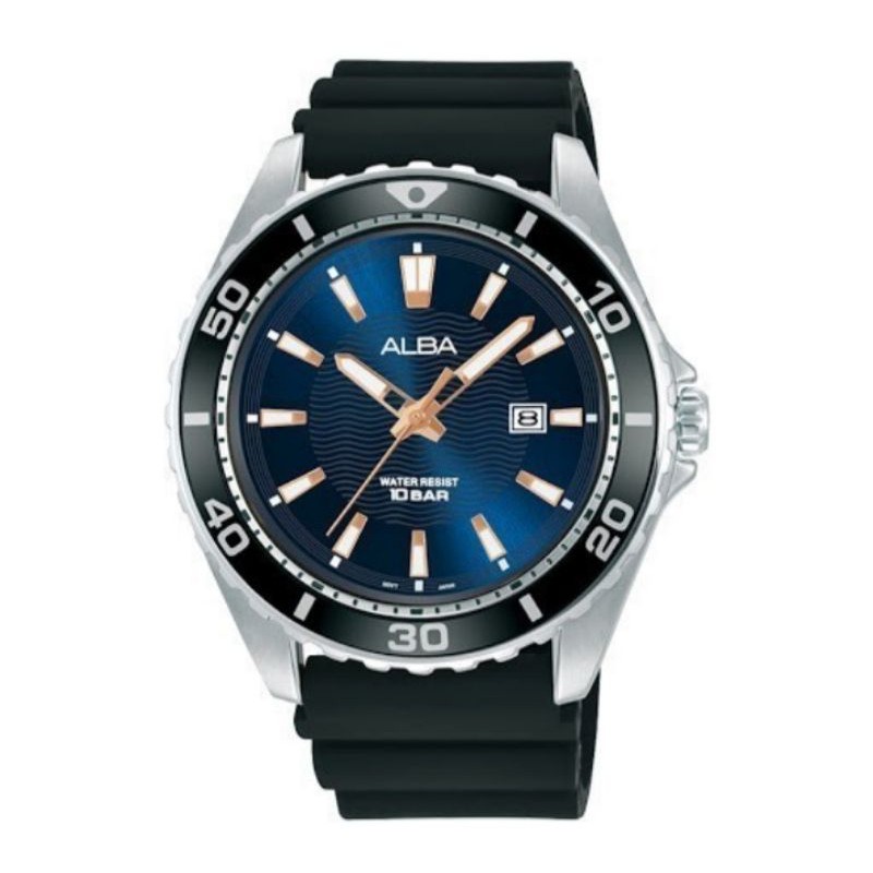 Alba Ag8L31#AG8L31#AG8L31X1#jam tangan pria Alba ag8l31#man watch Alba Ag8L31#Alba Active AG8L31X1