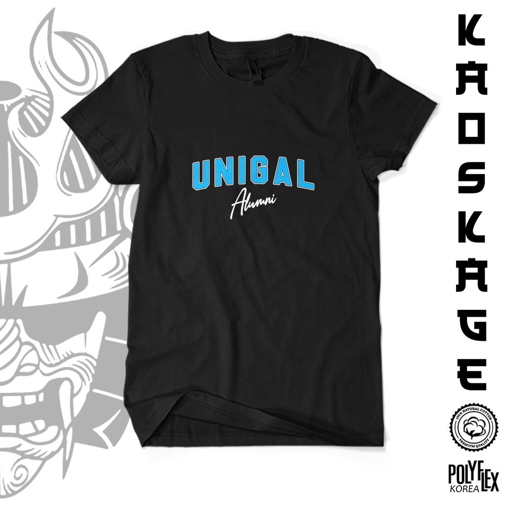 BISA COD Kaos Baju Distro ALUMNI UNIGAL 100 % Cotton Combed 30s Cewek Cowok Unisex Tees Terbaru Kere