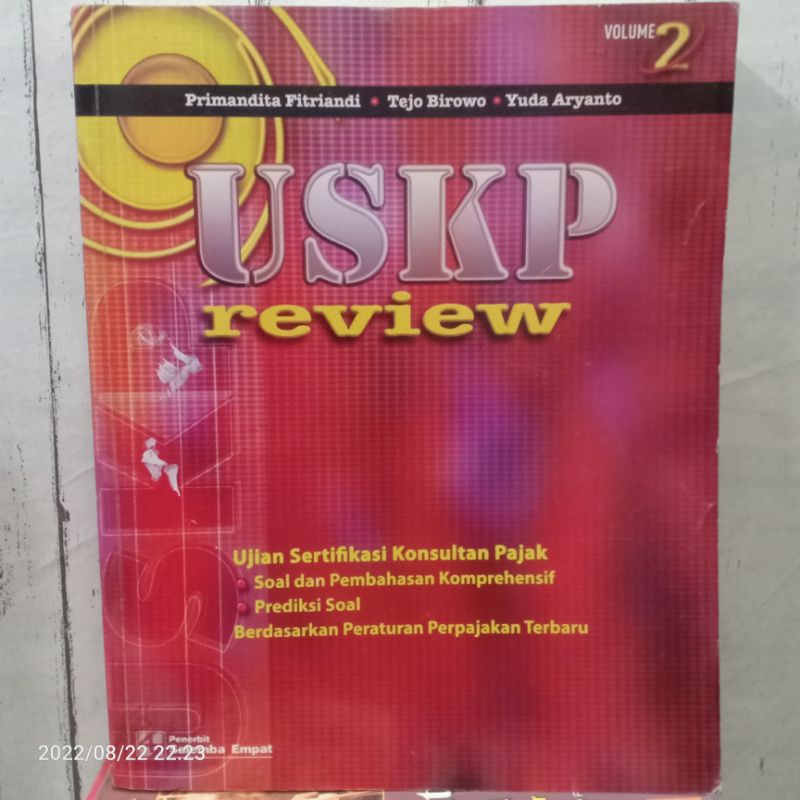 Jual ORIGINAL BUKU USKP REVIEW VOLUME 2 Karangan By Primandita ...