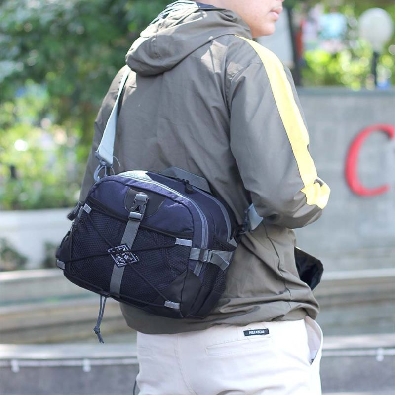 Tas Selempang Outdoor Pria Terbaru | Salempang Gunung Bahan Premium Original | Kekinian Stylish Keren Tourer Shoulder Bag