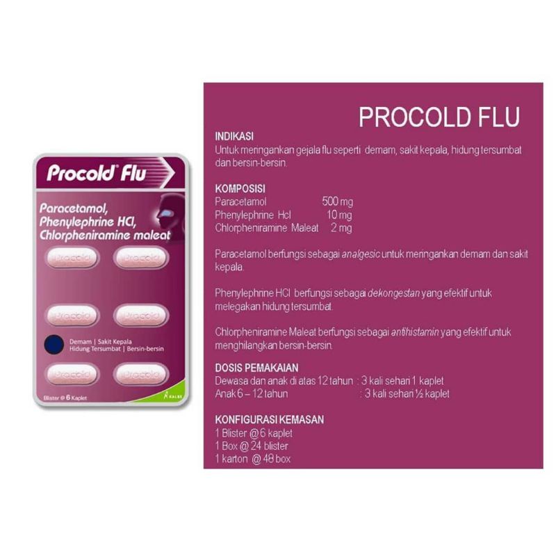 PROCOLD FLU - PROCOLD FLU BATUK