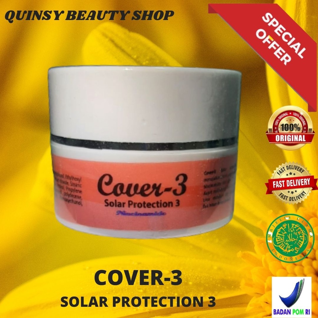 cover 3 solar protection 3 niacinamide spf 30