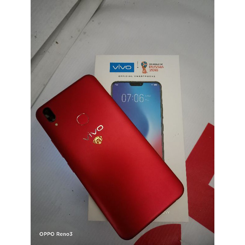 Hp Second Vivo V9 6/64 GB Fullset / Hp seken murah / HP bekas