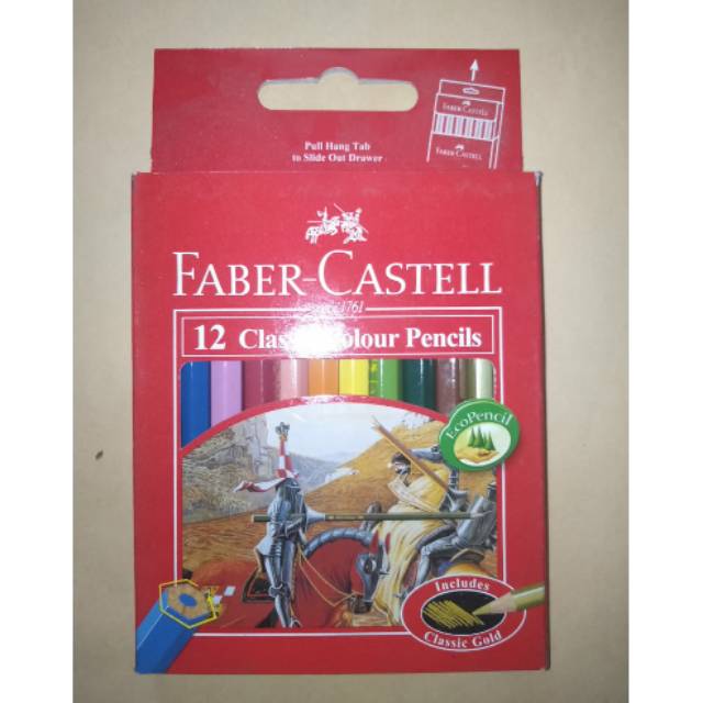 

Pensil Warna Faber-Castell isi 12 warna