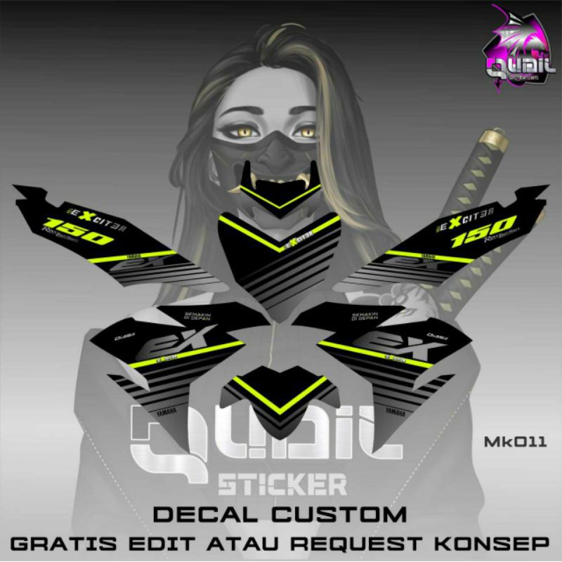 Decal Custom MX KING