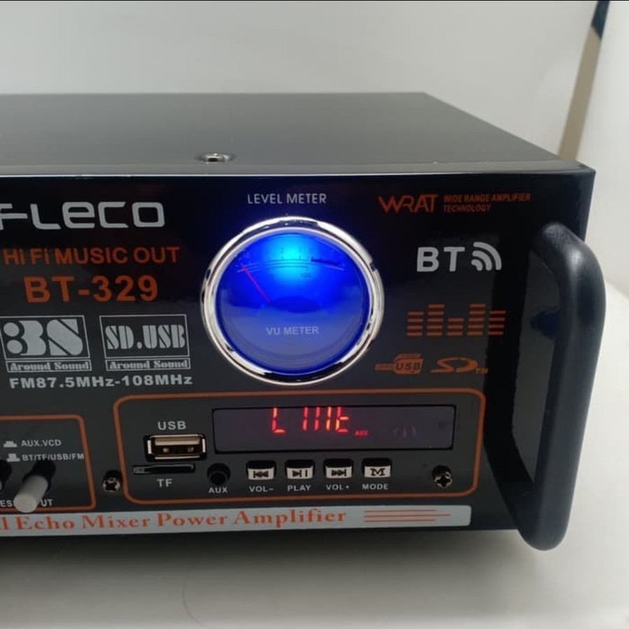 COD POWER AMPLIFIER BLUETOOTH FLECO BT-329//AMPLI KARAOKE FLECO BT-329//AMPLI DIGITAL FLECO BT-329