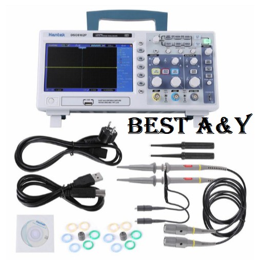 Hantek DSO5102P Digital Storage Oscilloscope Osiloskop DSO Portable 100MHz