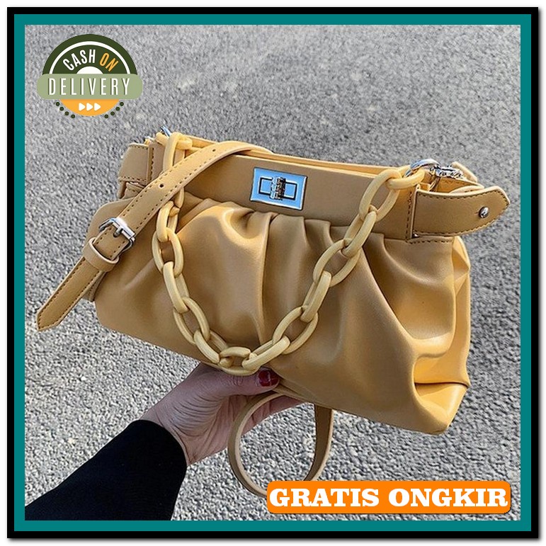 Mdro0 283 Tas Selempang Wanita Premium Lucira Barel / Tas Perempuan Ke Tas Selempang Wanita Kulit M