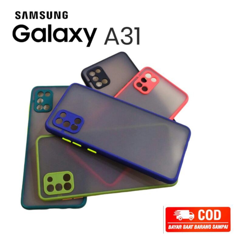 Case Dove Matte Fuze untuk Samsung Galaxy A31 | case dove