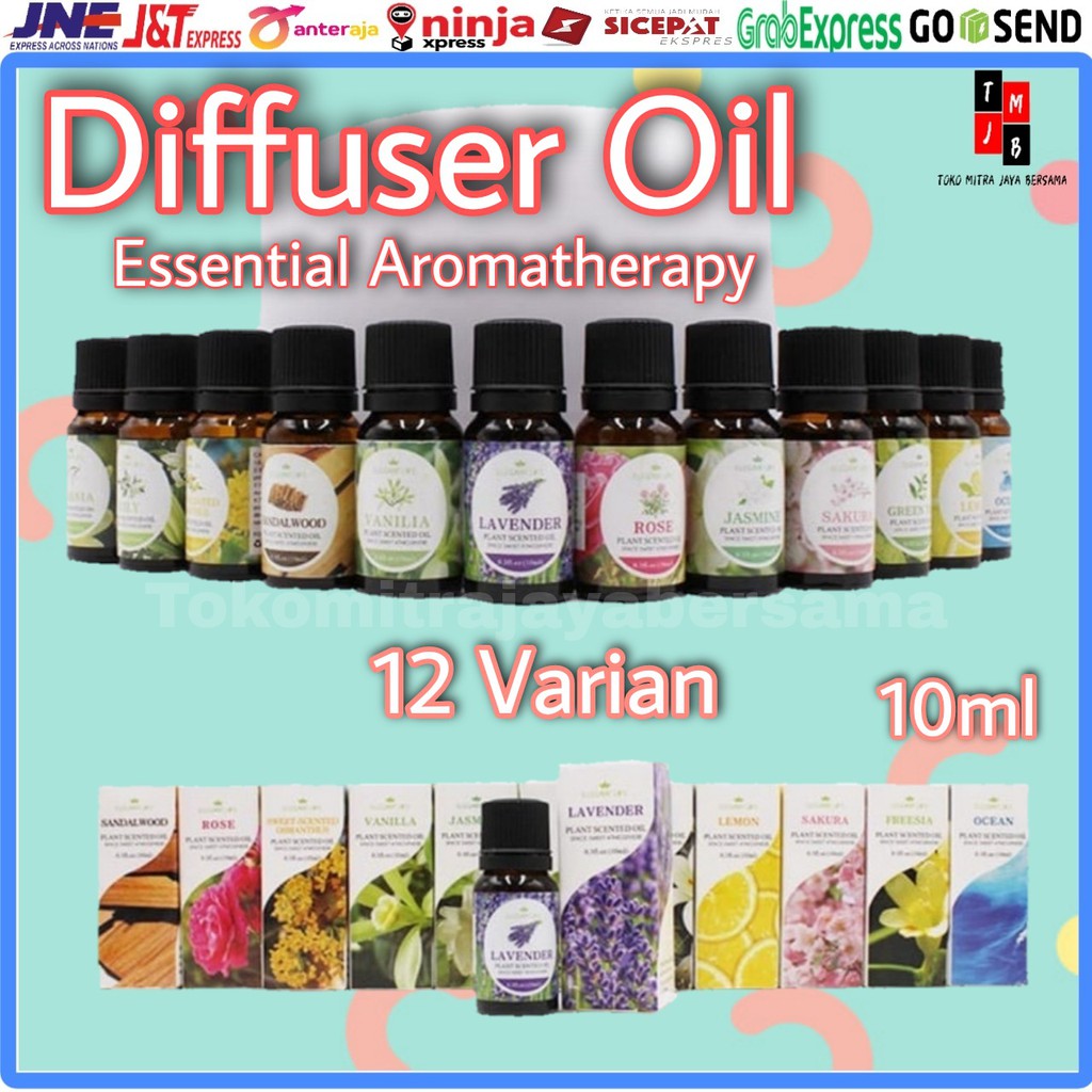 AROMA TERAPI AROMATHERAPY OIL ESSENTIAL OIL MINYAK DIFFUSER MINYAK ESENSIAL 10ml