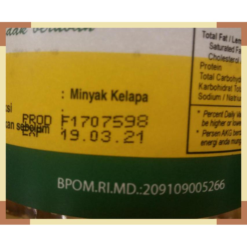 

Barco minyak goreng yang terbuat dari Minyak kelapa 1 liter