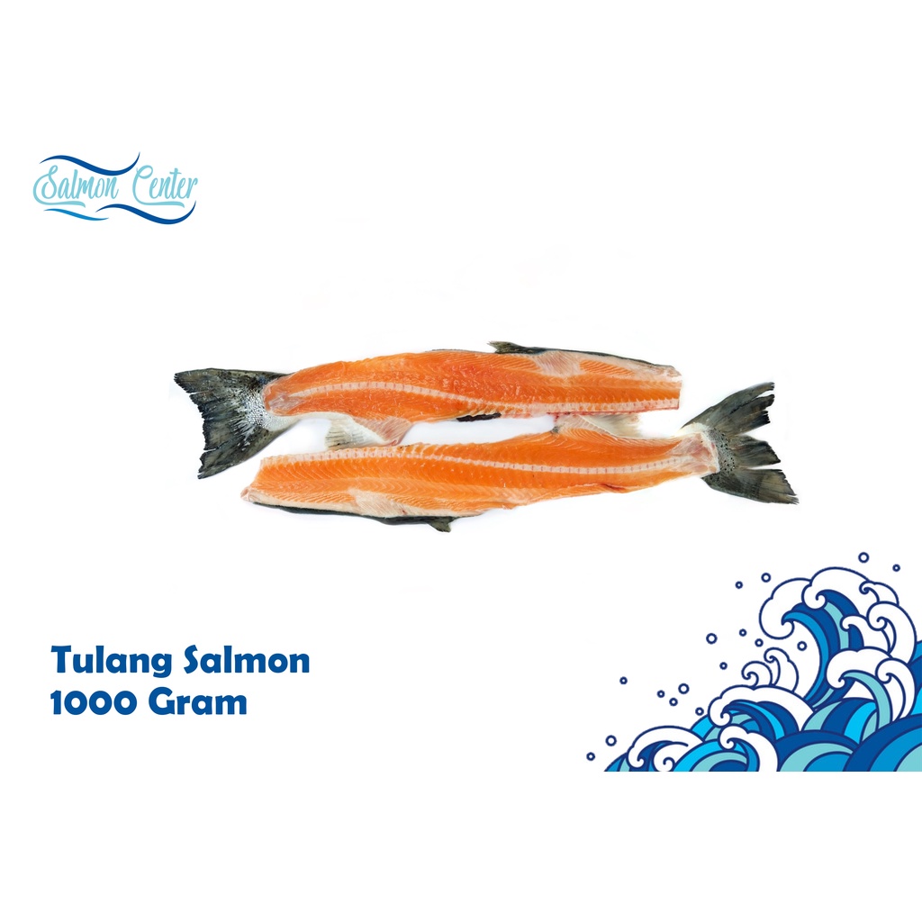 Tulang Salmon 1kg (bagian IGA)