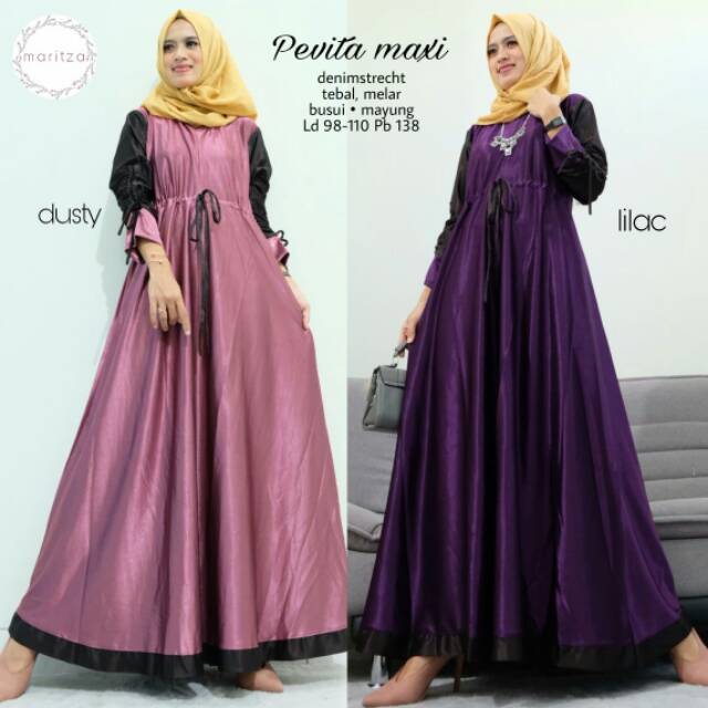 Dress cantik Pevita maxi