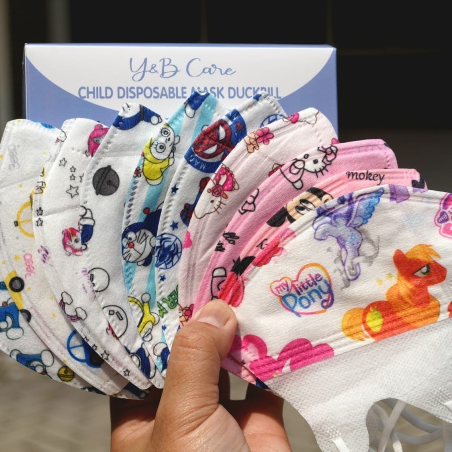 MASKER DUCKBILL ANAK ALKINDO ISI 50 PCS