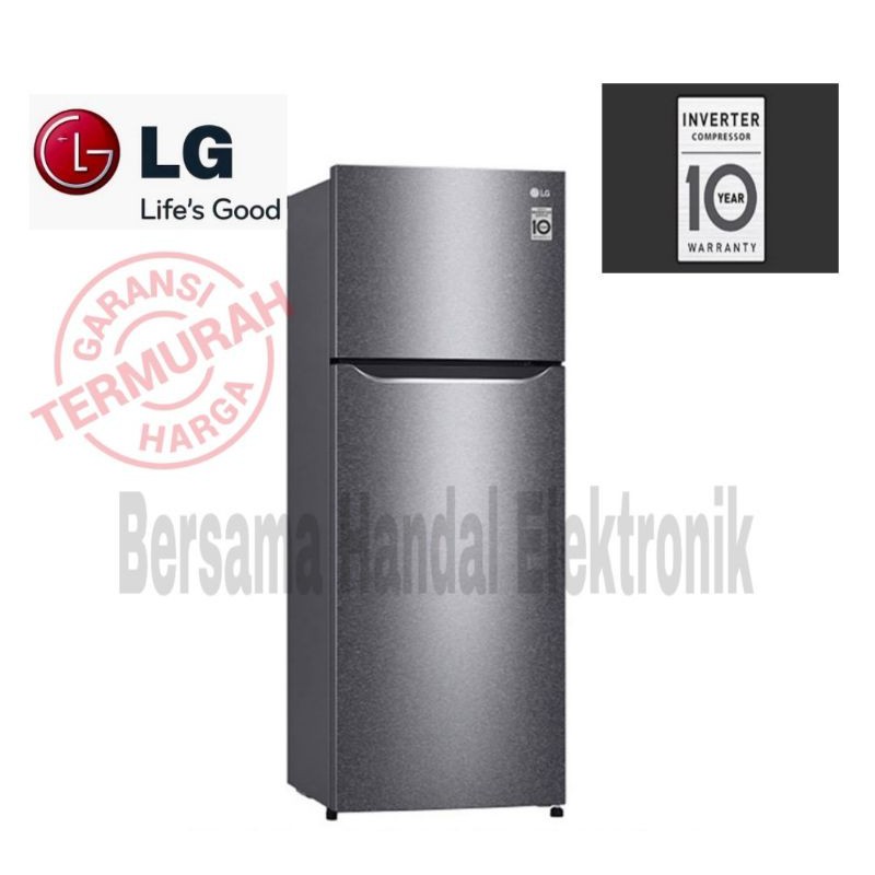 Kulkas LG Kulkas Dua Pintu LG GNB222 SQIB Lemari Es 2Pintu LG Inverter