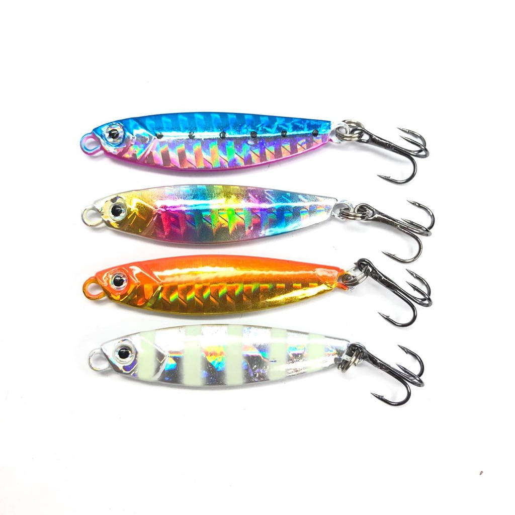 Metal Jig Lure micro UL Ultralight Fishing 10 gram