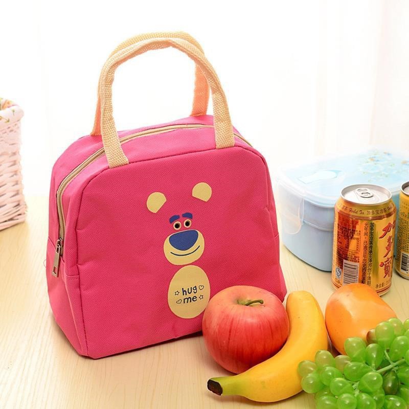 Tas Bekal Karakter / Insulated Lunch Bag Cooler / Tas Bekal Sekolah Piknik Rekreasi / TS-8