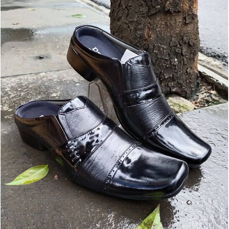 Sepatu pria sepatu sandal kulit sapi asli termurah