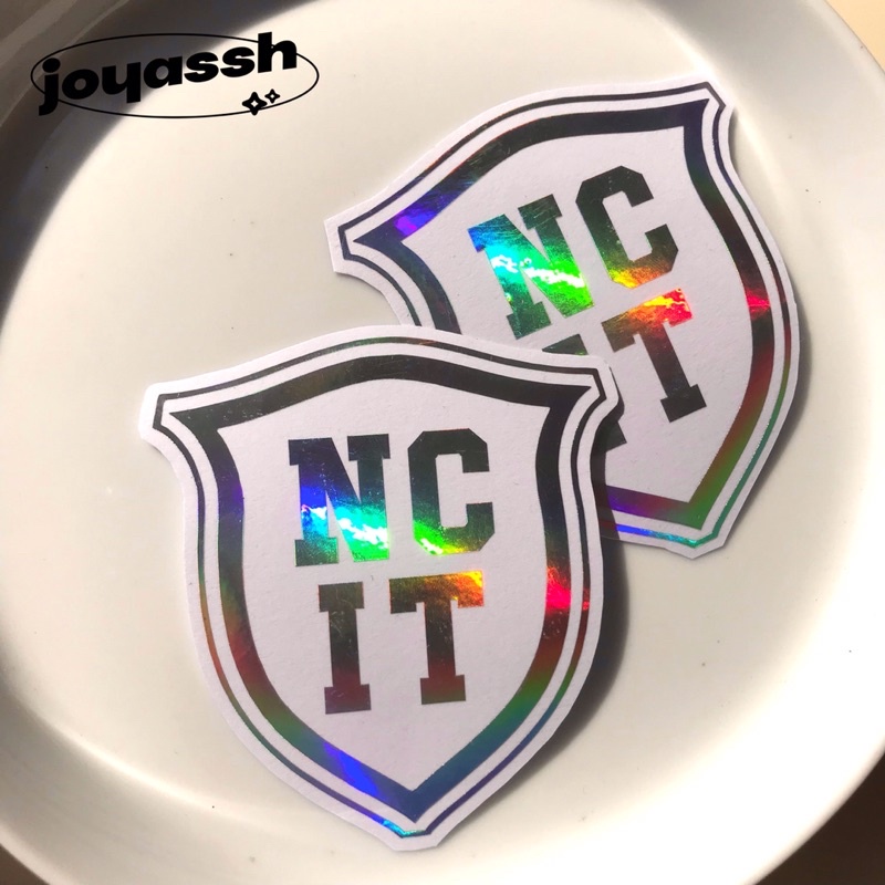 NCIT 127 UNIVERSITY HOLOGRAM STICKER