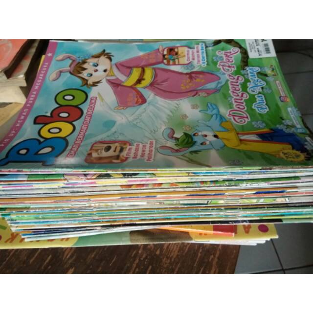 Buku komik majalah anak bobo bahasa indonesia