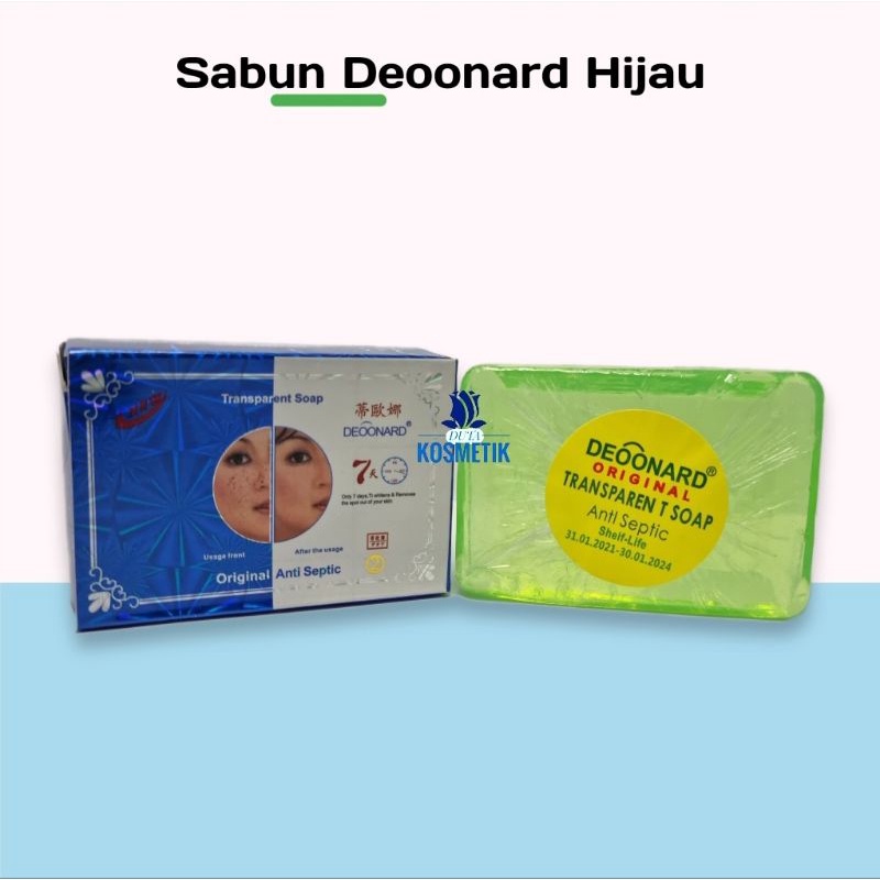 SABUN DEOONARD BIRU ANTI SEPTIC ORI