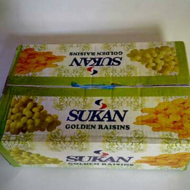 

KISMIS GOLDEN RAISIN 5 KG (asam manis)