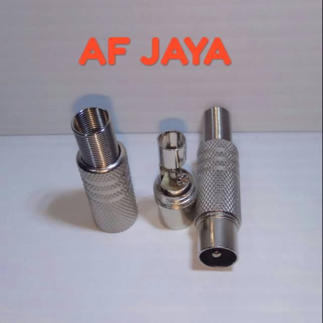 Jack TV Jack Antena TV Besi male/ jack antena TV Cowo