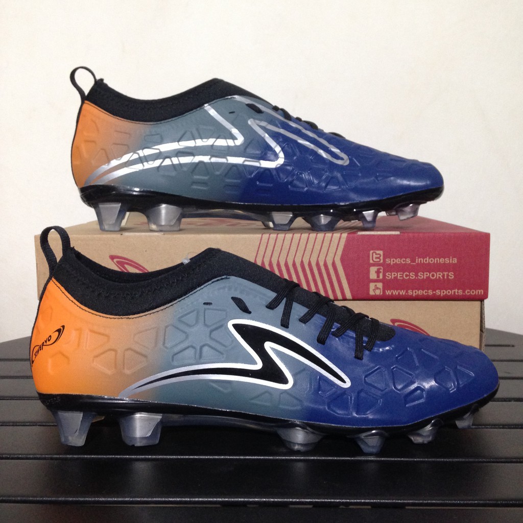 Sepatu Bola Specs Swervo Inertia FG Galaxy Blue 100786 Original BNIB