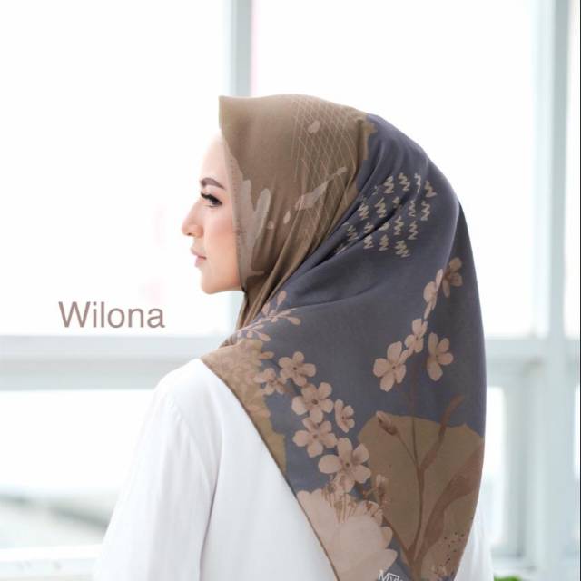 Mylady hijab wilona voal printed scarf 115