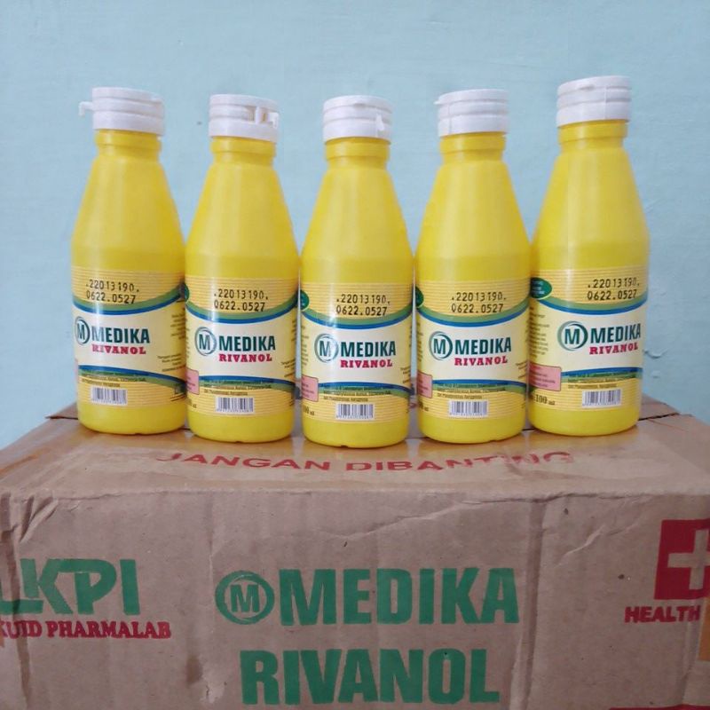 RIVANOL 100 mL (Cairan Antiseptik Kompres Luka)