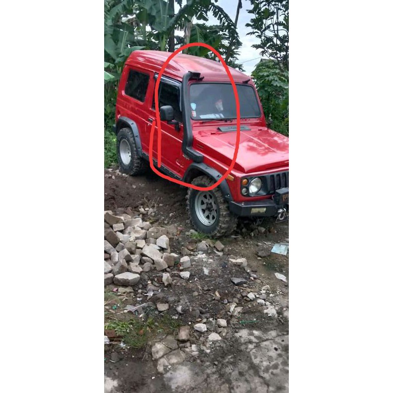 snorkel/cerobong asap variasi jimny katana termurah