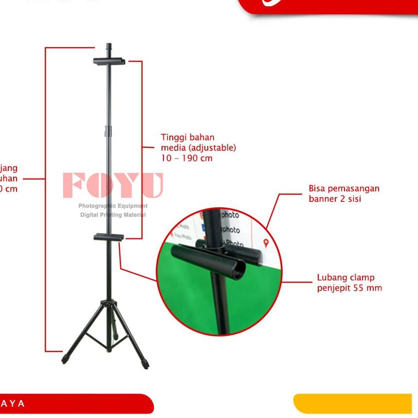 Tripod Stand Display Banner Extend BS-200