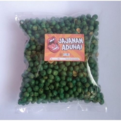 

JAJANAN ADUHAI - KACANG POLONG HIJAU POLOS 250GR